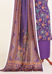 Winter - Rubaaiyat - D Prints - Marina 26 - Wool Shawl - RPM#14 - Purple