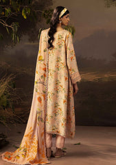 Winter - Riaz Arts - Neelum - Self Jacquard Leather Peach - NL25#07