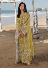 Lawn - Qalamkar - Sahil - Luxury 26 - SA#07 - Hira
