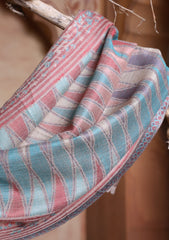 Pashmina Jamawar Scarf D#114 - Skin