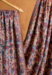 Pashmina Jamawar Shawl D#19 - Skin