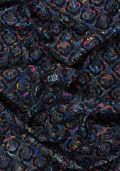 Elite Men China Boski Embroidered 6 Pound - Black