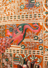 Pashmina Ari Work Scarf D - 26 - D Rust