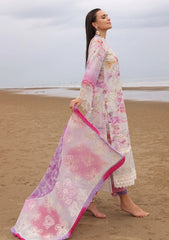 Lawn - Nureh - Gardenia Embroidered 25 - NGEL#172