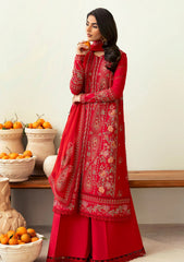 Lawn - Deyar - Iris - Luxury 25 - LD004 - Blood Red