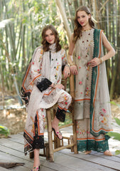 Lawn - Noor by Saadia Asad - Eid Luxe - Printedkari 25 - D#4-A