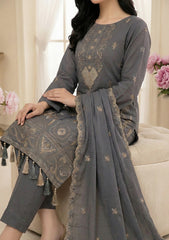 Winter - Meemsey - Noor Jahan - Rangoli Dhanak 25 - D#226 - B Grey