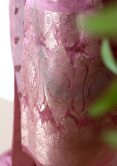 Formals - Fancy Closet - 2 pcs Suit - Satin Silk Jamawar D#03 L Falsa