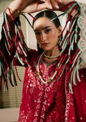 Lawn - Sundas Ahad - Camelia - Luxury 26 - EL#02 - Rouge