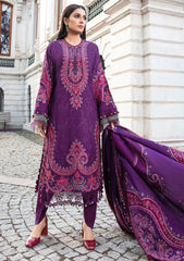 Winter Collection - Maria B - Unstitched - Linen - MBL23#08