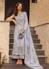 Lawn - Faiza Saqlain - Zinnia Luxury 25 - Liana