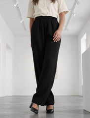 Pret - Moven - Cotton Linen Trouser - Black