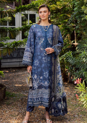 Lawn - Nureh - Gardenia Embroidered & Printed 26 - NSG#213