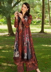 Winter - Asifa & Nabeel - Meraki - Unstitched 25 - Crimson Chill
