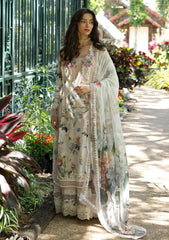 Lawn - Elaf Premium - Signature Embroidered Prints 26 - ESA#04A - TUSCAN FAIRY