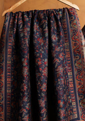 Pashmina Zari Jamawar Shawl D#45 - N Blue