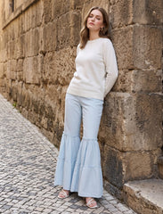 Pret - Moven - Cotton Linen Trouser - Sky