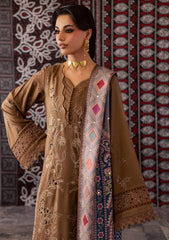 Winter - Nureh - Bazaar 25 - Chikankari Leather Peach - NE#205