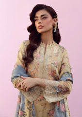 Lawn - Sahar - Mirha 26 - SS1-26-37 - Rose Crème