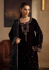 Formals - Seran - Velmor 25 - Unstitched Velvet - Marvayne