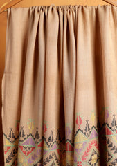 Pashmina Needle Work Shawl D#26 - Skin