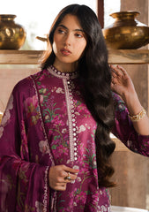 Lawn Collection - Cross Stitch - Eid Lawn - CEL24#17 - IRIS MAUVE