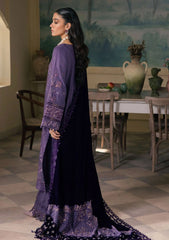 Winter Collection - Nureh - Exclusive - Leather Peach - Velvet Shawl - NE#71