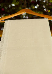 Swiss Lawn Emb Shawl D - 28 - White
