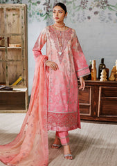 Lawn Collection - Alizeh - Maahi Vol 2 - Embroidered Printed - AF#7011 - Mala