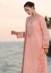 Lawn - Noor By Saadia Asad - Eid Luxury - Handwork Laserkari - NEH25#3B