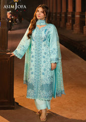 Lawn - Asim Jofa - Eid Signature - Festive 25 - AJUBF-31