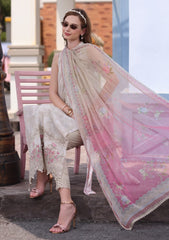 Lawn - Noor By Saadia Asad - Eid Luxe - Chikankari 25 - D#04