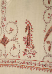 Pashmina Kashmiri Jaaldar Shawl D - 40 - Skin
