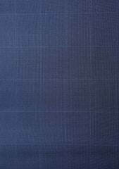 Drago Biella Fine Super 130's Wool Fabric - Blue 2