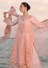 Lawn - Noor By Saadia Asad - Eid Luxury - Handwork Laserkari - NEH25#3B