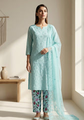 Lawn - Rubaaiyat - R Prints 26 - D#15 - Ferozi