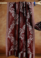 Pashmina Jamawar Scarf D#65 - Maroon