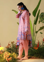 Lawn - Sahar - Mirha 26 - SS1-26-18 - Blush Cobalt