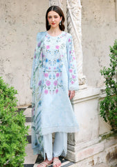 Lawn - Cross Stitch - Eid Edit-II - LWN#0213 - AQUA GLINT