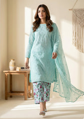 Lawn - Rubaaiyat - R Prints 26 - D#15 - Ferozi