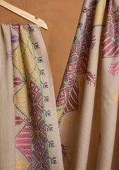 Pashmina Needle Work Shawl D#21 - Skin