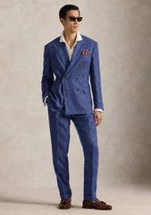 Loro Piana Sunset Silk & Cashmere Fabric - Blue
