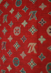 Pashmina Jamawar Shawl D - 59 - Maroon