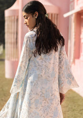 Lawn - Cross Stitch - Unstitched Premium 25 - MYSTIC HAZE