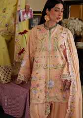 Lawn - Zaha - Festive 26 - ZF#09 - APRICOT MALLOW BLOOM