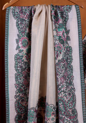 Pashmina Zari Jamawar Shawl D#03 - P Fawn