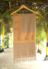 Pashmina Ari Work Scarf D - 12 - Skin
