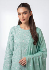 Winter - Rubaaiyat - Pashmina Embroidered 26 - D#06 - Green