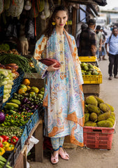 Lawn - Mushq - Hemline - La Dolce - Prints - D#3A - Zita