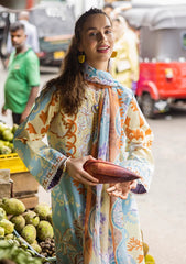 Lawn - Mushq - Hemline - La Dolce - Prints - D#3A - Zita